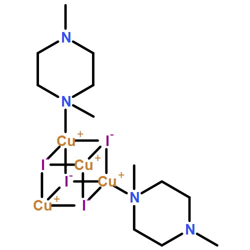 Bis(N,N'-dimethylpiperazine)tetra[copper(I) iodide]