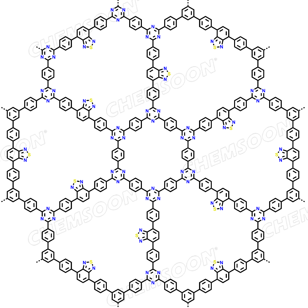 4,4'-(Benzo[c][1,2,5]thiadiazole-4,7-diyl)dibenzaldehyde polymer wit1,4-Diamidinobenzene
