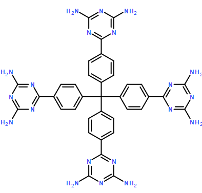 1,​3,​5-​Triazine-​2,​4-​diamine, 6,​6',​6'',​6'''-​(methanetetrayltetra​-​4,​1-​phenylene)​tetrakis-